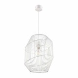 Cumpara ieftin Pendul sfera GoodHome Tsolma, alb, 1xE27, cablu reglabil, design modern