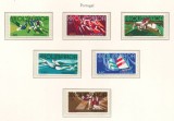 Portugalia 1972 Mi 1172/77 MNH - Jocurile Olimpice vara, Munchen, Nestampilat