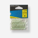 Kit 100 perle fosforescente pescuit surfcasting