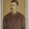 FOTOGRAFIE C.D.V. , STUDIO STERN M. , TRENCHIN und TEPLITZ , DOMN CU OCHELARI , SFARSITUL SEC. XIX