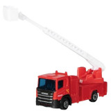 Masinuta utilitara die-cast, scara 1:102, 7.5 cm lungime, camion pompieri, Goki