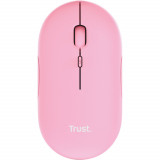 Mouse wireless Trust Puck, 1600 DPI, Bluetooth, Roz