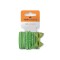 Set de 12 bucati asortate Elastic de par Top Choice, in nuante de verde, TC22029