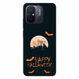 Husa compatibila cu Xiaomi Redmi 12C Silicon Gel Tpu Model Happy Halloween Luna Plina