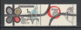 Cehoslovacia.1971 Congres mondial al autostrazilor-cu vigneta XC.314, Nestampilat