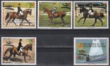 Paraguay 1989 - 100 de ani de sport olimpic modern, Supratipar, Serie + PA, MNH, Nestampilat