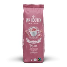 Van Houten Ruby Choc DrinkCiocolata calda, 1kg