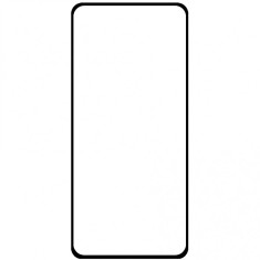 Folie Protectie Ecran OEM pentru LG K42, Sticla securizata, Full Face, Full Glue, 9D, Neagra