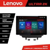 Navigatie Mazda CX-3 Mazda 2 2014-2020 ecran 13&quot; 2K 8+128 Android Waze USB Navigatie 4G 360 Toslink Youtube Rad CarStore Technology
