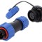Conector Circular Tată-Mamă 4 PIN 5A IP67 500V Lipire