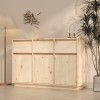 VidaXL Servantă, 110x34x75 cm, lemn masiv de pin 813814