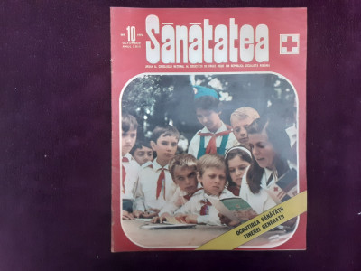 Revista Sanatatea Nr.10 - 1975 foto