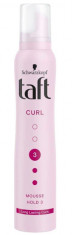 Spuma modelatoare Taft Curl, pentru par cret sau cu bucle, nivel fixare 3, formula vegana, 200 ml foto