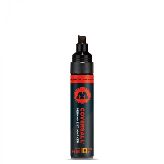 Marker Negru Molotow CoversAll 360PI, 4 - 8mm