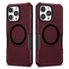 Husa iPhone 15 Plus 6.7 Antishock Bordo