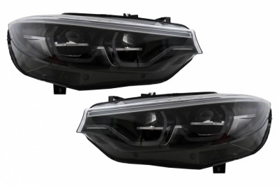 Faruri Full LED BMW 4 Series F32 F33 F36 (2013-2019) Conversie de la HID la LED Performance AutoTuning foto