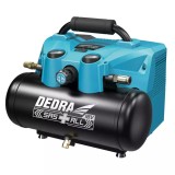 Compresor fara fir, compresor de aer fara fir 2x18v dedra sas+all ded7077v rezervor de 6l