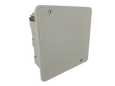 Doza derivatie gips carton 100x100mm patrata sub tencuiala, diametrul maxim a tubului PVC O25(mm)