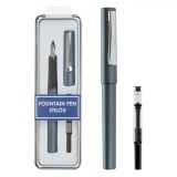 Set Stilou, Model Albăstrui Mat, 2 Piese, Oem