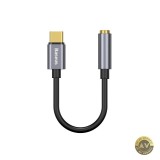 Adaptor Audio 3.5mm - USB-C Baseus L54 Gri CATL54-0G