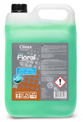 CLINEX Floral Ocean, 5 litri, detergent lichid pentru curatarea pardoselilor foto