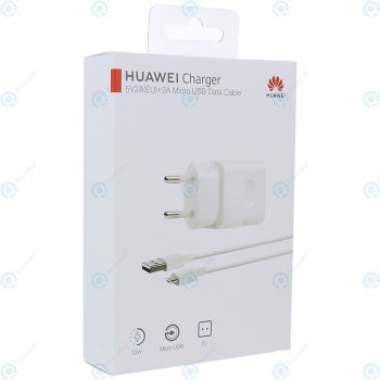 Incarcator Huawei 2000mAh incl. Cablu de date microUSB alb (Blister UE) 55030254 foto