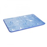Covor luminos, fosforescent pentru camera copilului - albastru - 60 x 40 cm - Bewello
