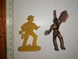 Cumpara ieftin LOT 2 FIGURINE FIGURINA ROMANEASCA COWBOY , CAVALER