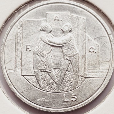 2716 San Marino 5 Lire 1976 Family &amp;ndash; World Hunger km 53 foto