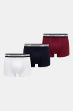 Gant boxeri 3-pack bărbați, culoarea bordo, 900003053