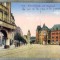 AD 07 C. P. VECHE - METZ BAHNHOFFTRABE UND HAUPTPOFT -1918 -FRANTA