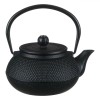 Ceainic Fonta, Model Dots, Culoare Negru, Capacitate 600 ml, Oem