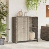 Dulap de depozitare Gri deschis 100 x 36 x 102cm Ratan