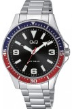 Cumpara ieftin Ceas Barbatesc Q&amp;Q Citizen Sport QB64J205Y, Inox, Analog, 43mm, Cristal Mineral, Rezistent Apa 5ATM