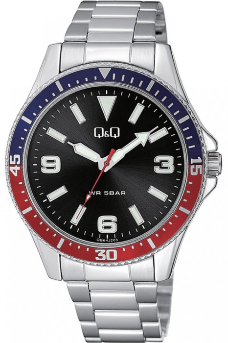 Ceas Barbati, Q&amp;Q by Citizen, Sport QB64J205Y - Marime universala