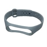 Curea Bratara Silicon Fitness Xiaomi Mi Band 3 Xiaomi Mi Band 4 Grid Grey