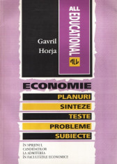 Economie. Planuri, sinteze, teste, probleme, subiecte foto