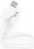Cablu incarcare USB, Lelo - incarcator charger alb