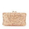 Geanta clutch de lux D7-5 06 Auriu rose
