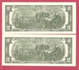 Bancnota SUA 2$ 2013, Serii Consecutive, UNC, America