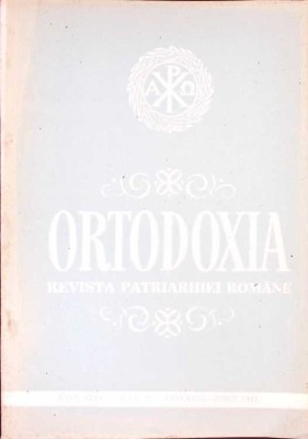 BISERICA ORTODOXA ROMANA. BULETIN OFICIAL AL PATRIARHIEI ROMANE, ANUL XLIV NR.1-2 IANUARIE-IUNIE 1992-COLEC-264211 foto