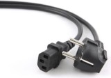CABLU alimentare GEMBIRD 1.8m, intrare Shucko, iesire C13, 10A, certificare VDE, bulk, black, &quot;PC-186-VDE&quot;/45505980 (timbru verde 0.18 lei)
