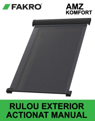 Rulou parasolar Fakro AMZ Komfort, protectie caldura, vant si UV foto