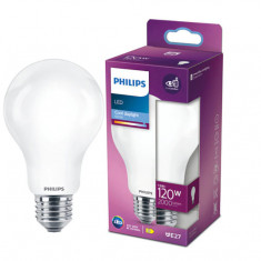 Bec LED Philips Classic A67, 13W (120W), 2000 lm, lumina naturala rece (6500K) - RESIGILAT