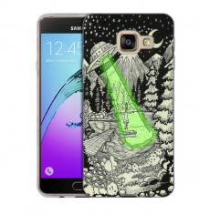 Husa Samsung Galaxy A5 2016 A510 Silicon Gel Tpu Model Ozn Draw foto