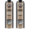 Solutie Antifon Pistolabila K2 Durabit, Protectie Sasiu Auto Bitum/Cauciuc, 2 x 1kg