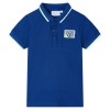 Tricou polo pentru copii, albastru &icirc;nchis, 104 12435, vidaXL