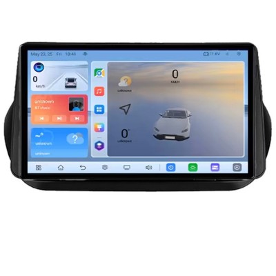 Navigatie Peugeot Bipper, Citroen Nemo, Fiat Qubo 2008-2017 Android ecran Qled 2K Octa core 4+32 Kit-bipper+EDT-E410V3 CarStore Technology foto
