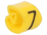 Markere Marcaj PVC Galbene 2,5-5mm