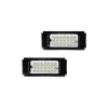 Set 2 lampi numar LED Canbus alb-rece Mini Cooper R56 R57 R58 R59, RG Parts